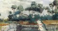 Basse Noire Florida Winslow Homer aquarelle